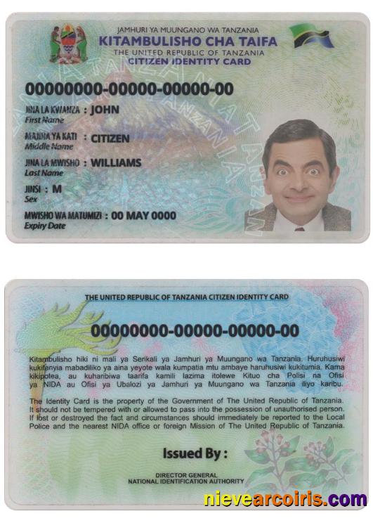 Tanzania ID version 2